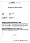 IMEON 3.6 Declaration de conformité VFR2019 FR